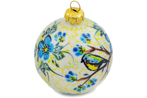 Christmas Ball Ornament 4"