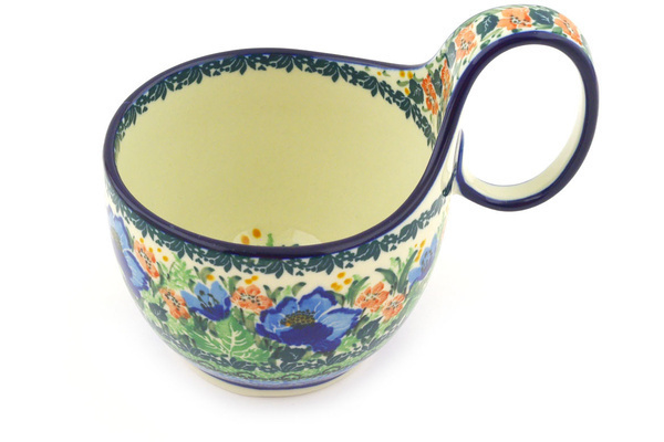 Bowl with Loop-Handle 6"