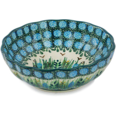 Scalloped Fluted Bowl 5"