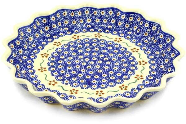 Fluted Pie Dish 10"