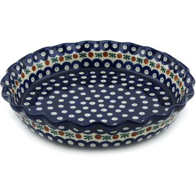 Fluted Pie Dish 10"
