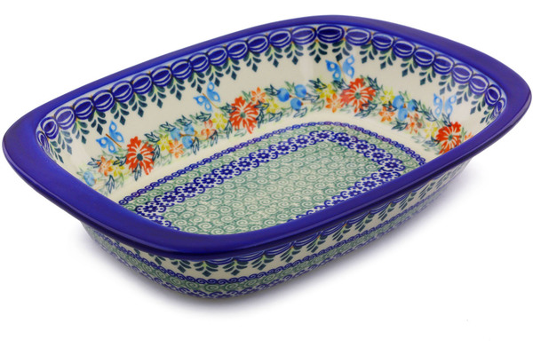 Rectangular Baker with Handles 11"