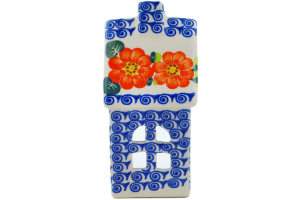 House Shaped Candle Holder 6"