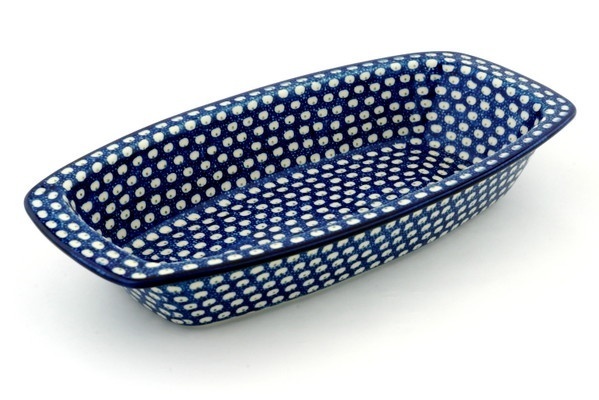 Oval Baker with Handles 14"