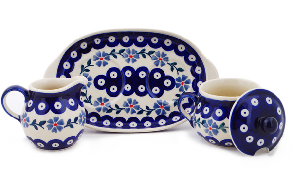 Sugar and Creamer Set 9"