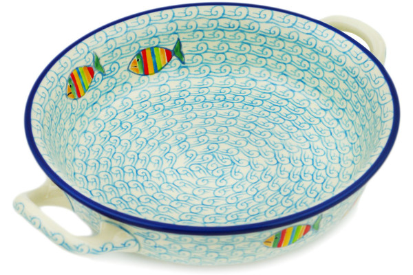 Round Baker with Handles 10"