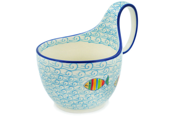 Bowl with Loop-Handle 6"