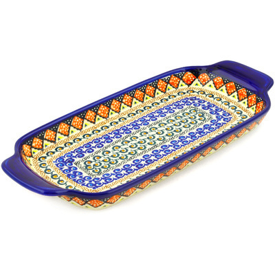 Tray with Handles 13"