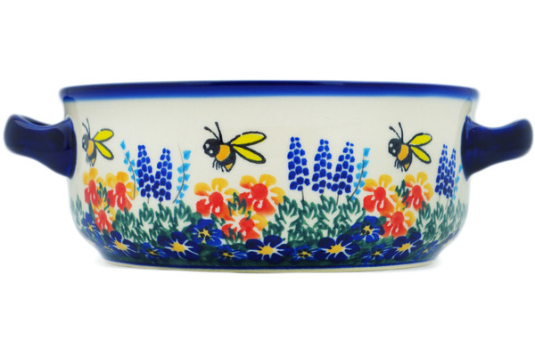 Round Baker with Handles 8"