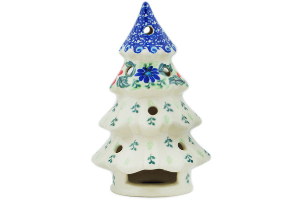 Christmas Tree Candle Holder 7"