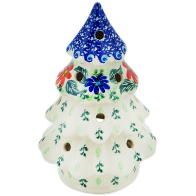 Christmas Tree Candle Holder 7"