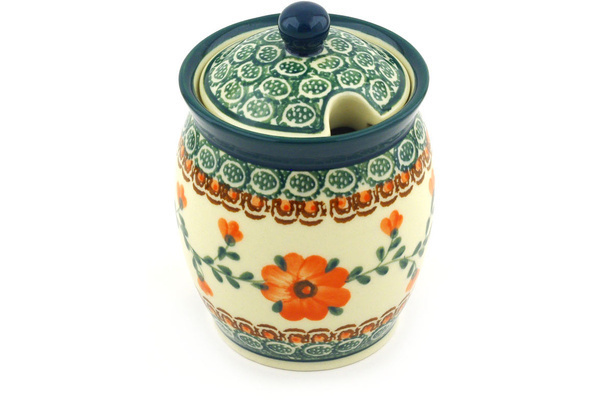 Jar with Lid with Opening 5"