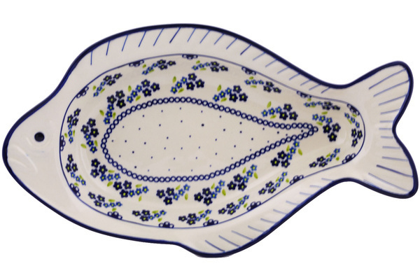 Fish Shaped Platter 15"