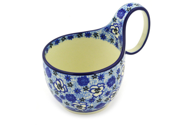 Bowl with Loop-Handle 6"