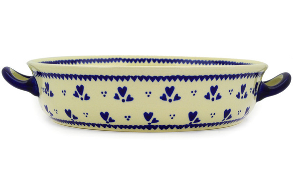 Round Baker with Handles 13"