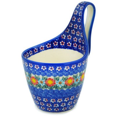 Bowl with Loop-Handle 7"