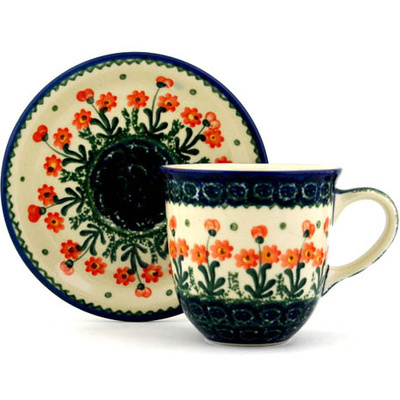 Cup with Saucer 10 oz