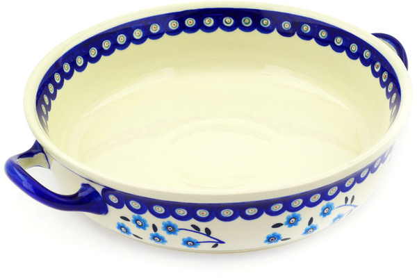 Round Baker with Handles 13"