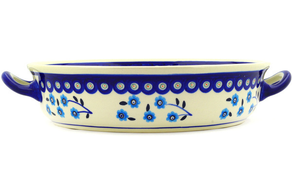 Round Baker with Handles 13"