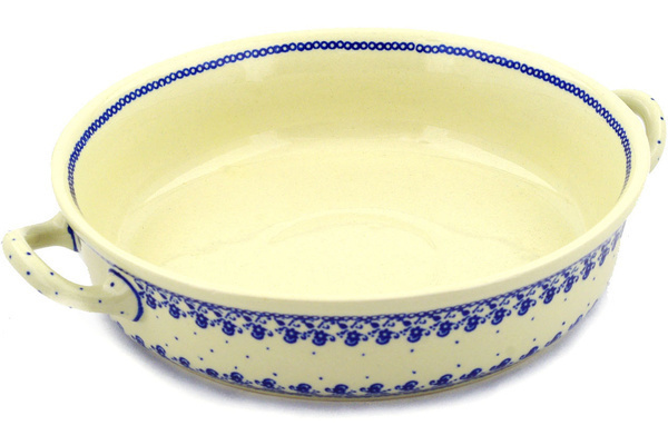 Round Baker with Handles 13"