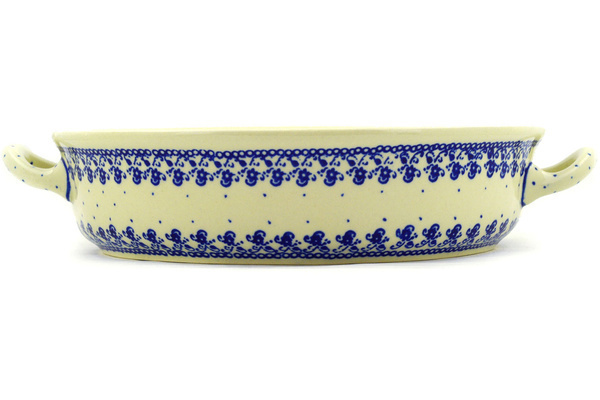 Round Baker with Handles 13"