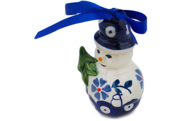 Snowman Ornament 4"