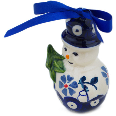 Snowman Ornament 4"