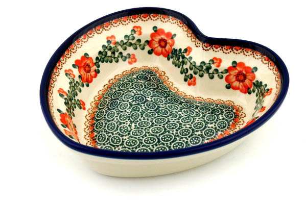 Heart Shaped Bowl 8"