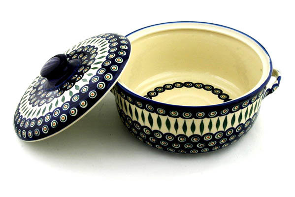 Baker with Cover with Handles 14"