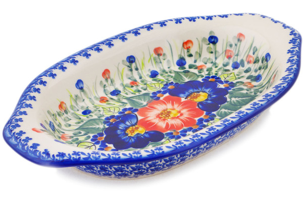 Platter with Handles 13"