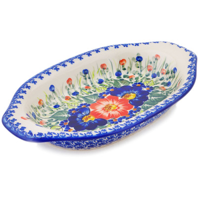 Platter with Handles 13"