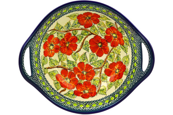 Bowl with Handles 14"