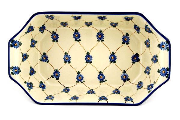 Rectangular Baker with Handles 14"