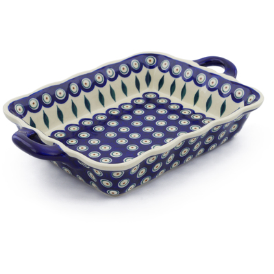 Rectangular Baker with Handles 12"