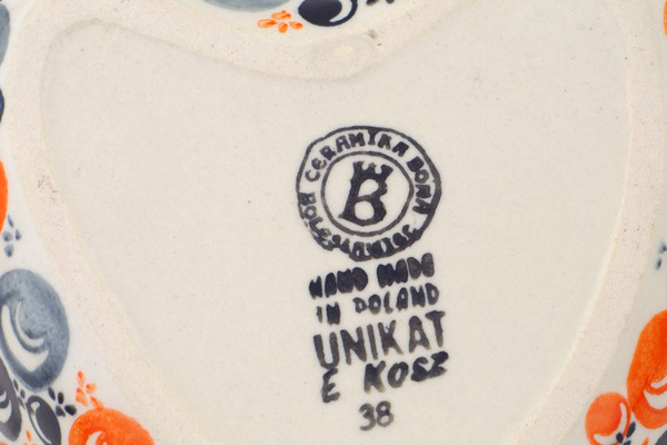 Heart Shaped Bowl 6"