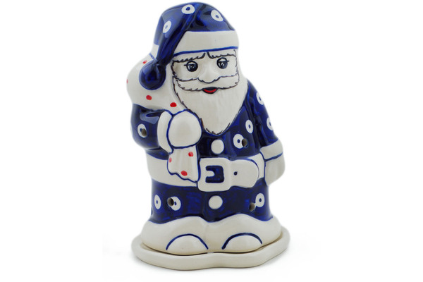 Santa Candle Holder 6"