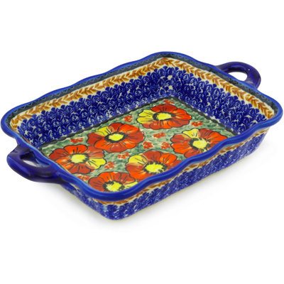 Rectangular Baker with Handles 12"