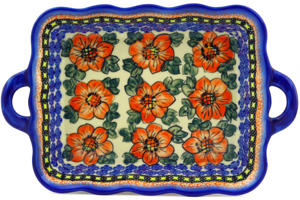 Rectangular Baker with Handles 12"