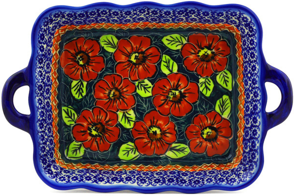 Rectangular Baker with Handles 12"