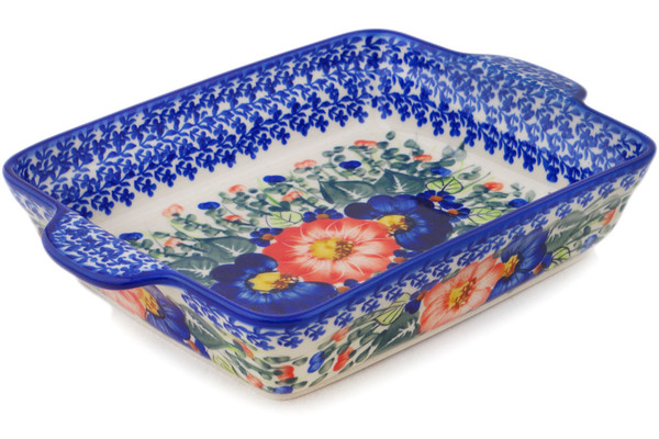 Rectangular Baker with Handles 11"