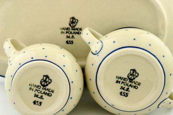 Sugar and Creamer Set 10"