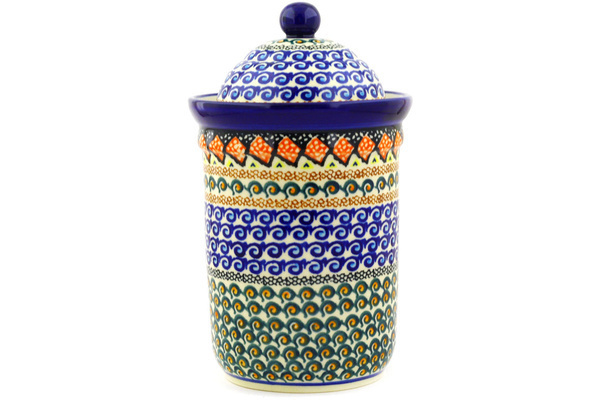 Jar with Lid 9"