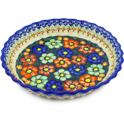 Fluted Pie Dish 10"
