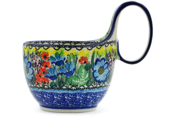 Bowl with Loop-Handle 6"