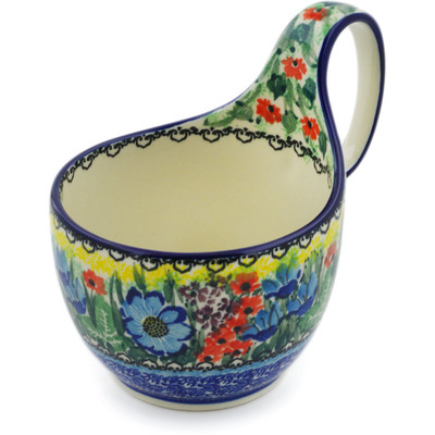 Bowl with Loop-Handle 6"