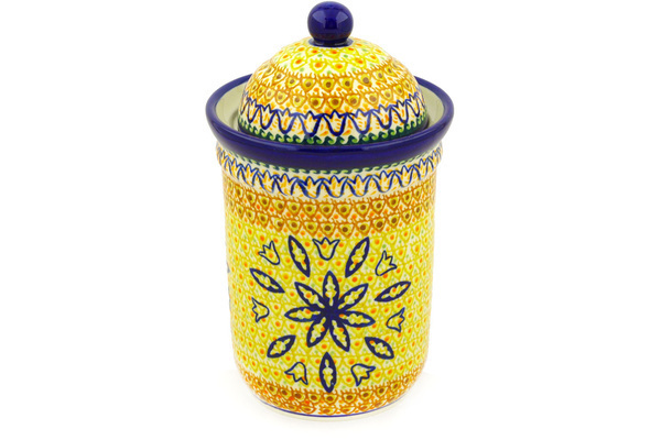 Jar with Lid 9"
