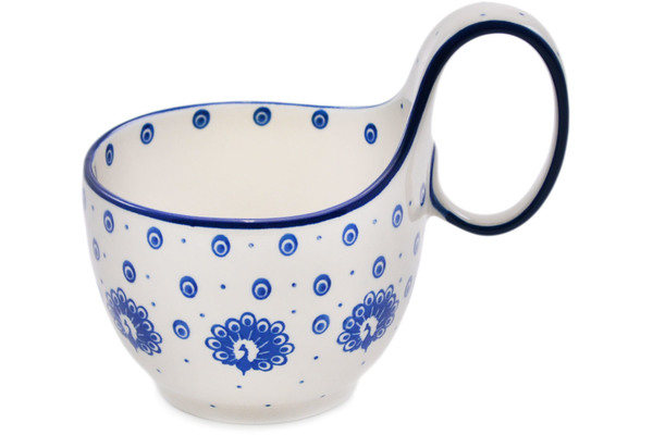 Bowl with Loop-Handle 6"