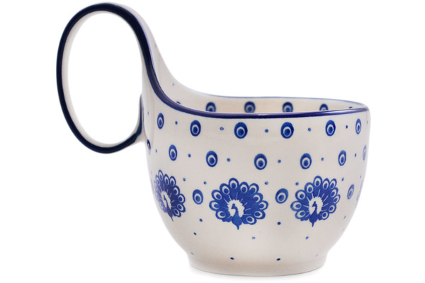 Bowl with Loop-Handle 6"