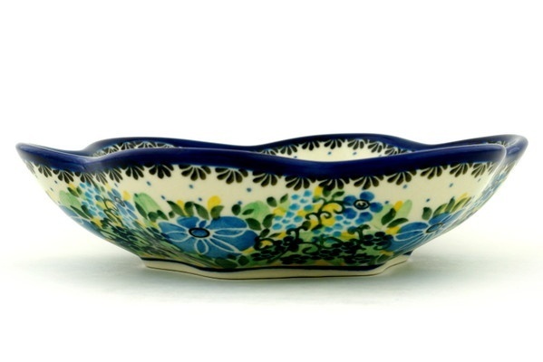 Scalloped Fluted Bowl 8"