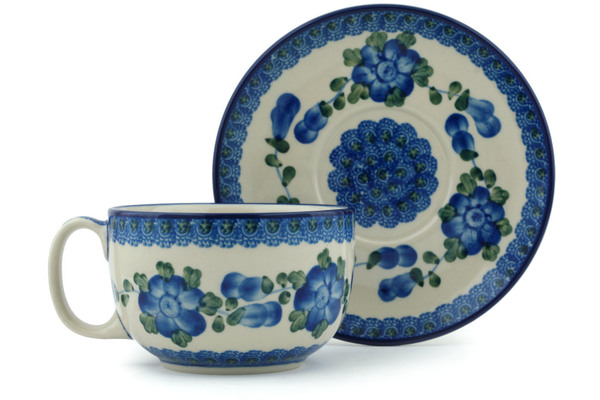 Cup with Saucer 13 oz